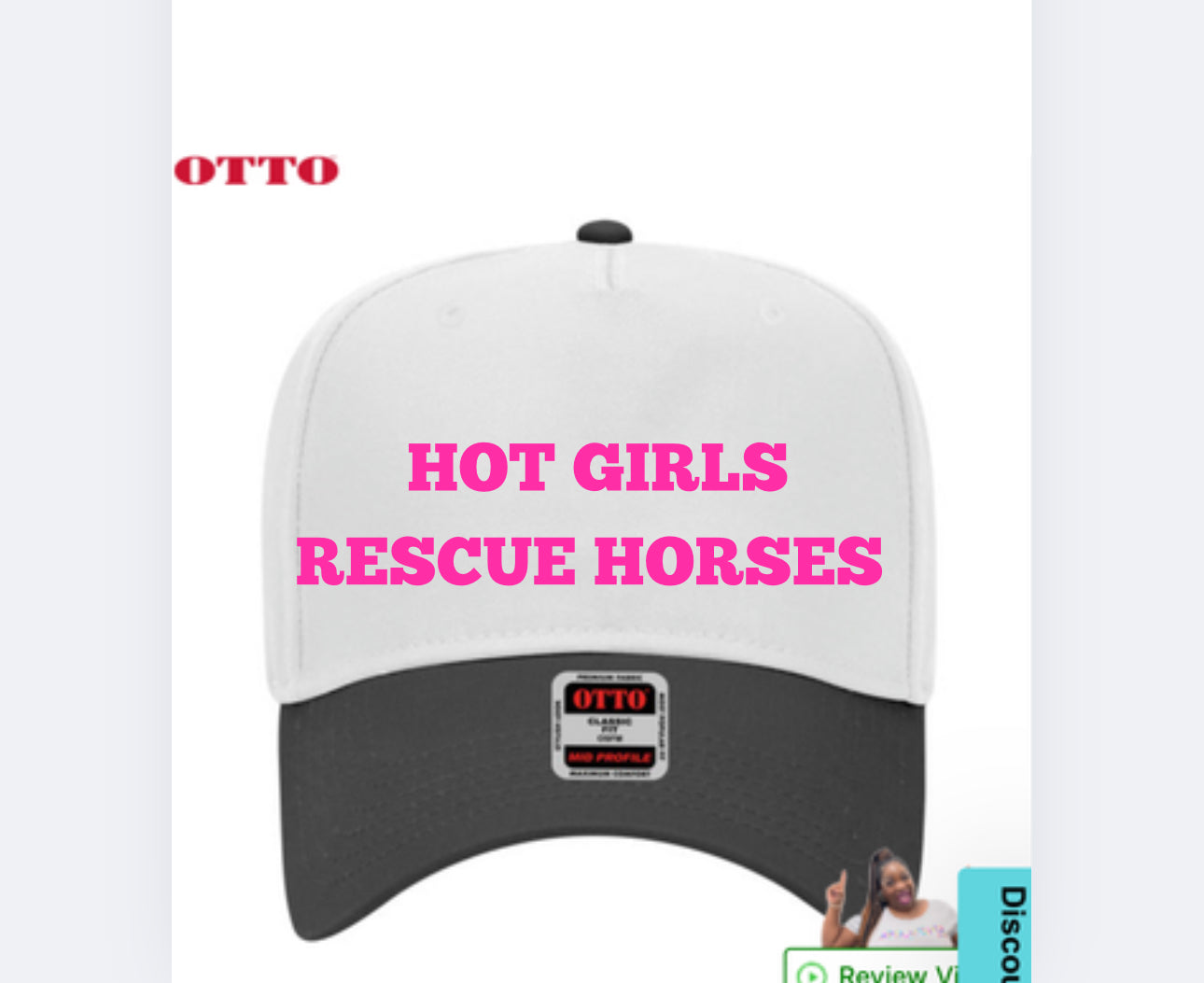 Hot Girls Rescue Horses Hat