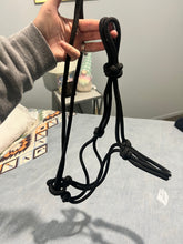 Load image into Gallery viewer, Black Rope Halter
