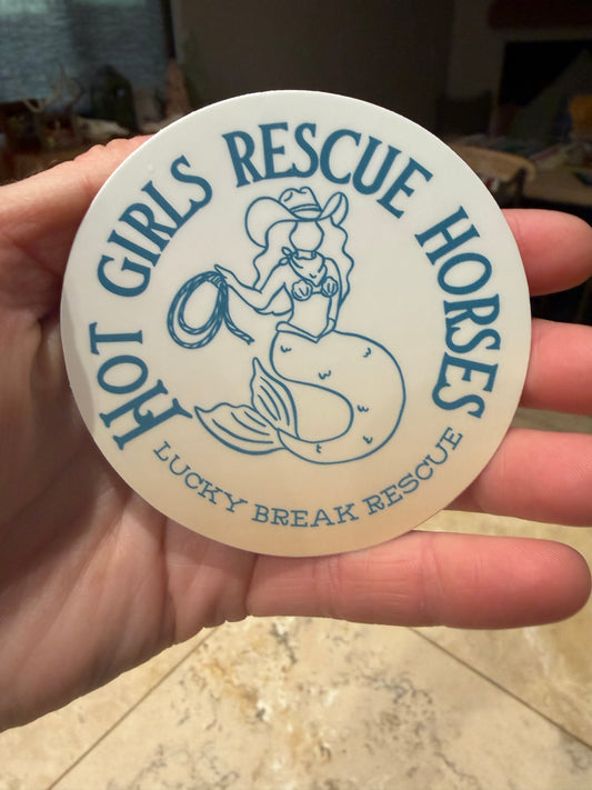 Hot Girls Rescue Horses