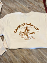 Load image into Gallery viewer, Crazy Cowgirl Crewneck
